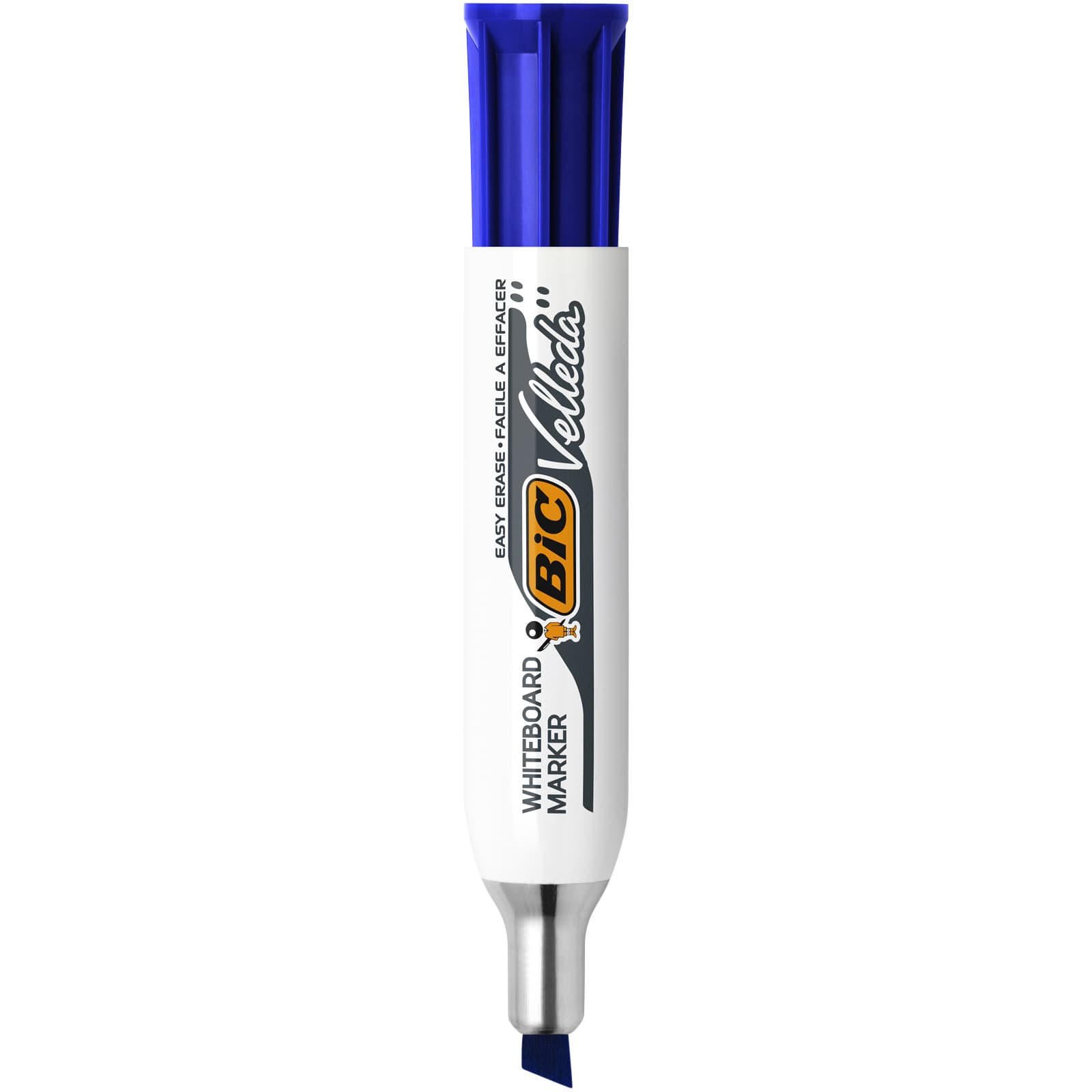 Viltstift Bic Velleda 1781 whiteboard schuin large assorti 4 stuks 4