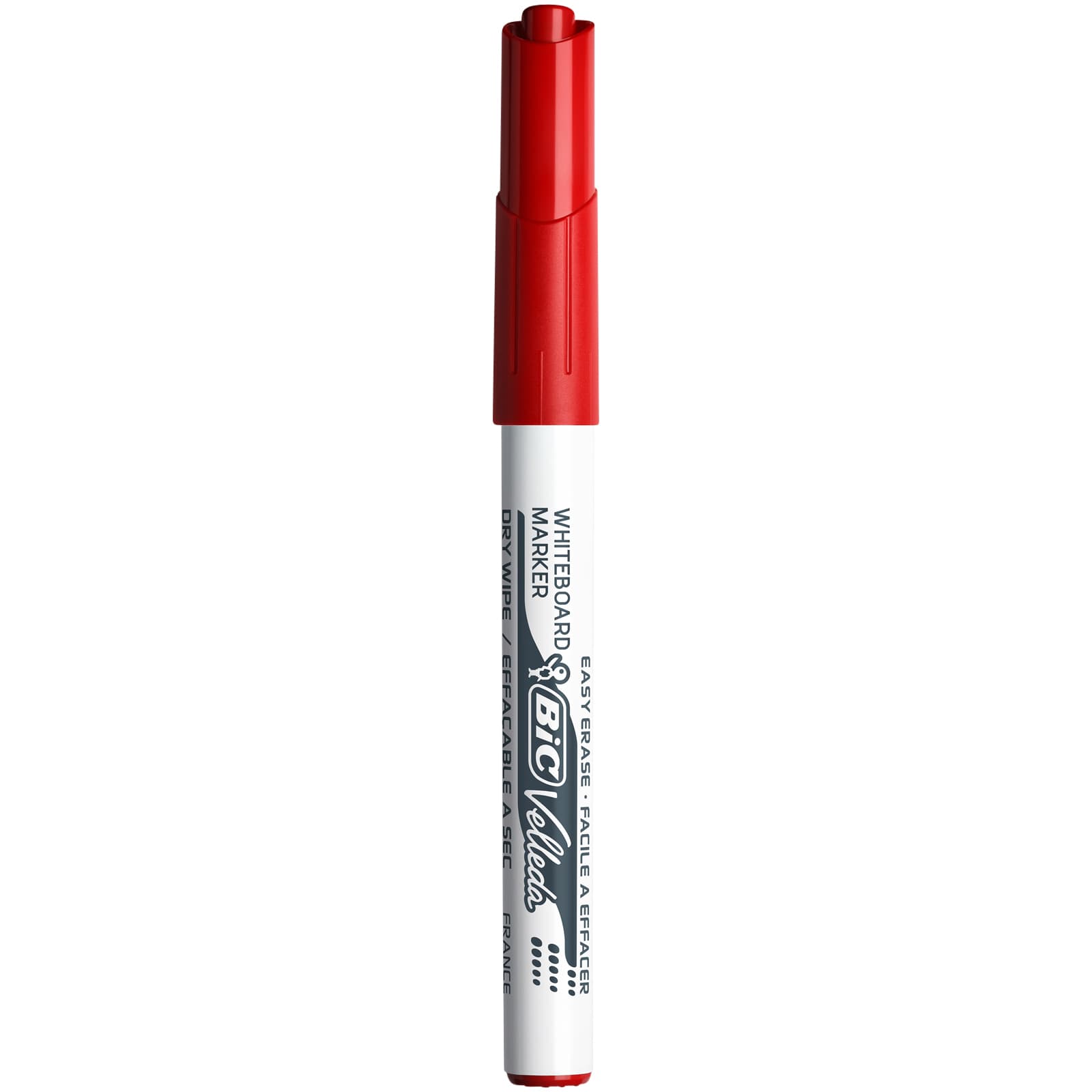 Whiteboardmarker Bic Velleda 1741 rond medium rood 10