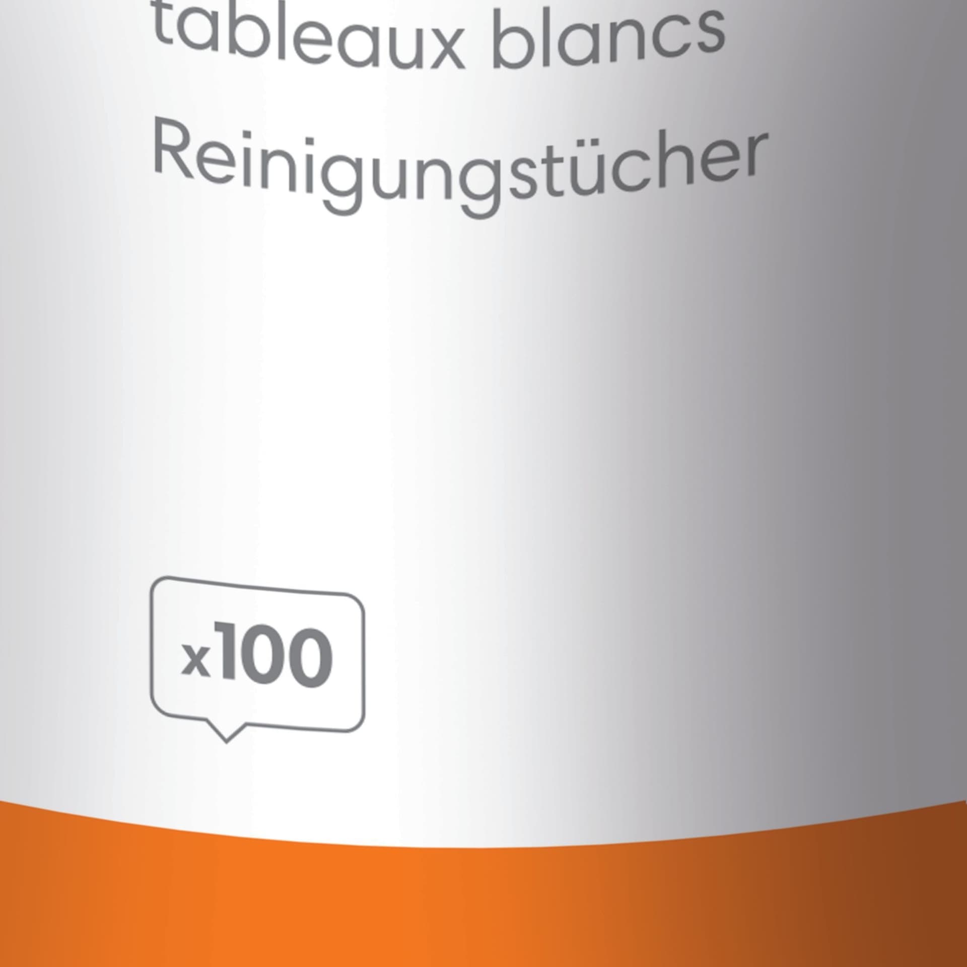 Whiteboard reinigingsdoekjes Nobo pot met 100 stuks 2