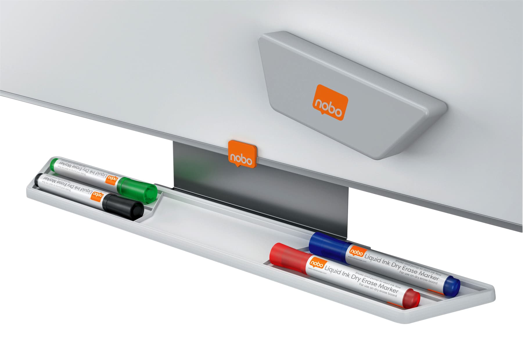 Whiteboardwisser Nobo magnetisch met verwisselbare strip 3