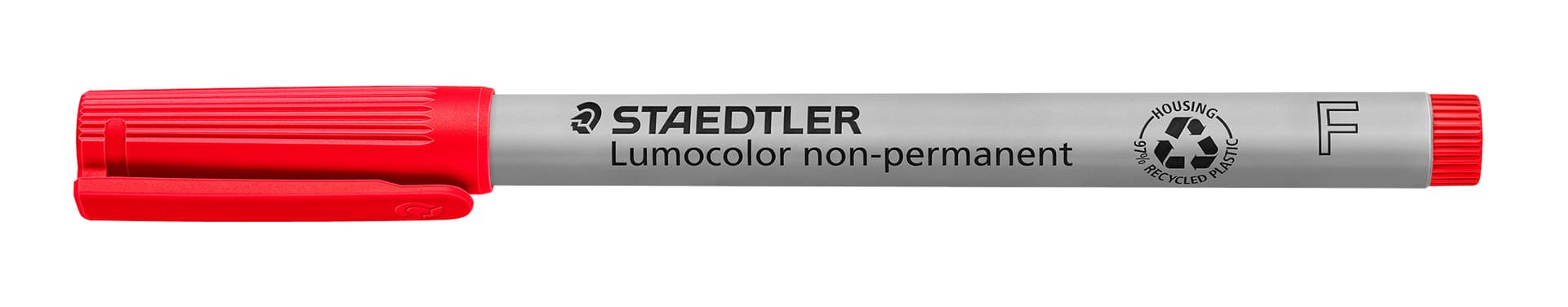 Viltstift Staedtler Lumocolor 316 non permanent F rood 2