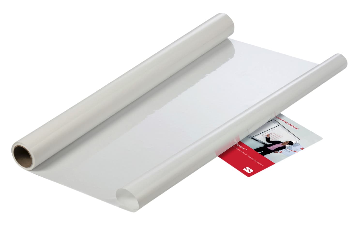 Whiteboard instant Nobo droog uitwisbare vellen wit 600x800mm