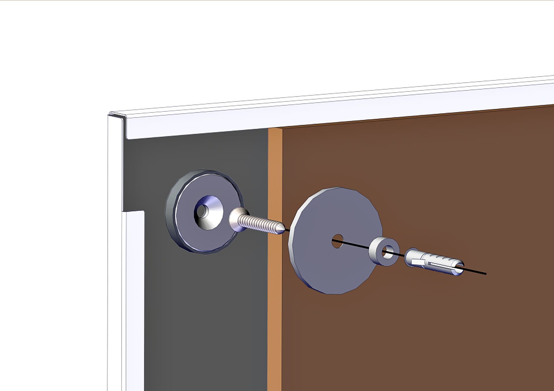 Whiteboard Legamaster Board-Up 75x75cm 2