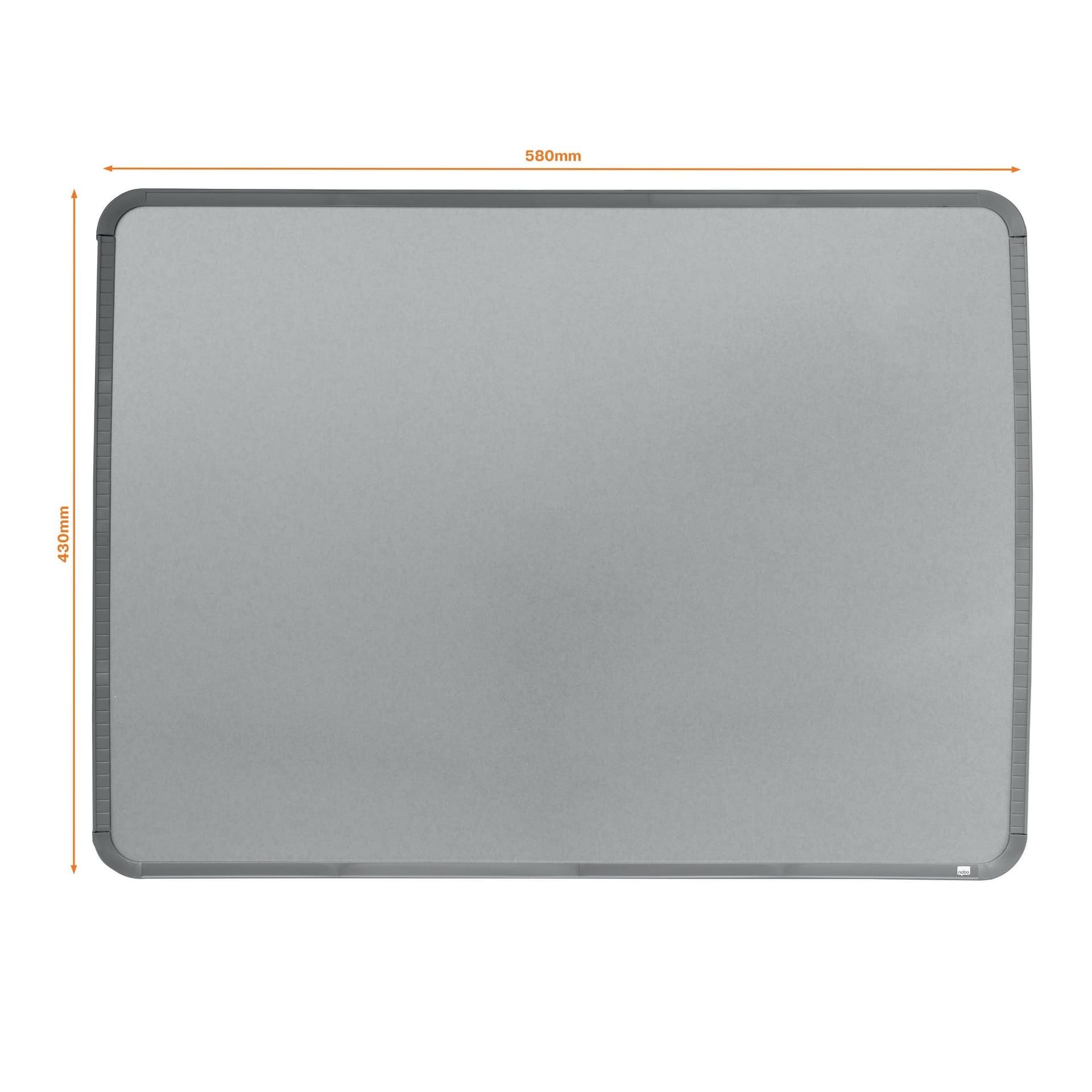 Whiteboard Nobo Slim Line 43x58cm zilver 2