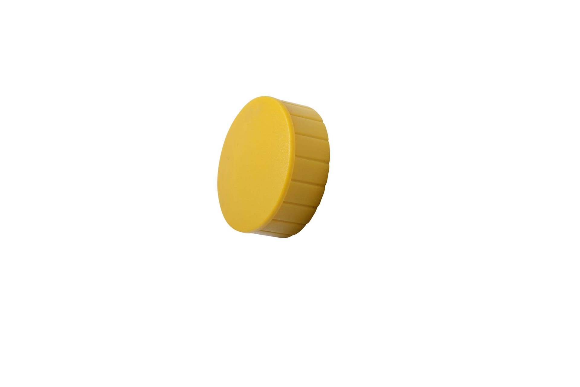 Magneet MAUL Solid 38mm 2500gr geel 10 stuks 2