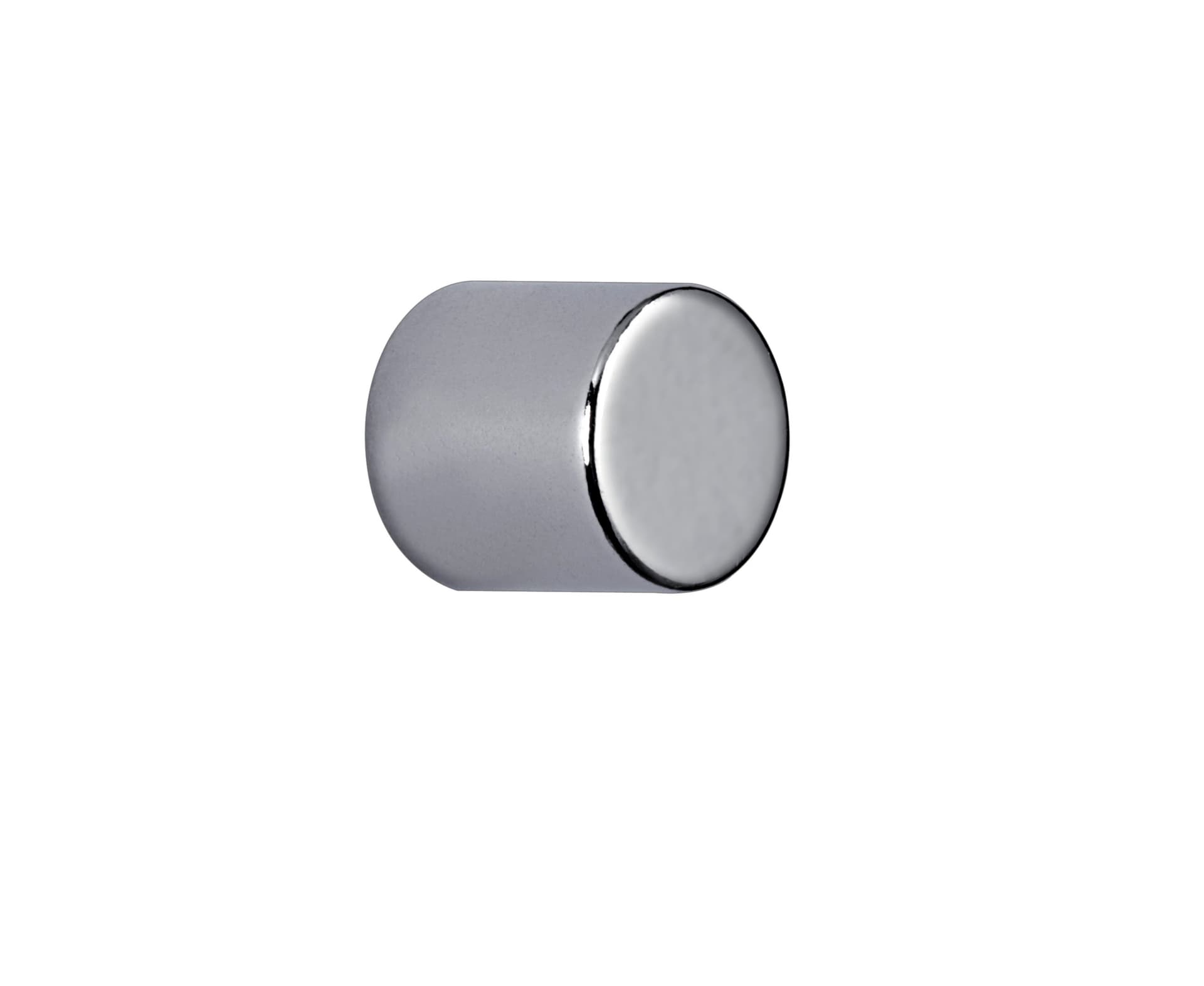 Magneet MAUL Neodymium koker 10x10mm 4kg nikkel 4 stuks 2