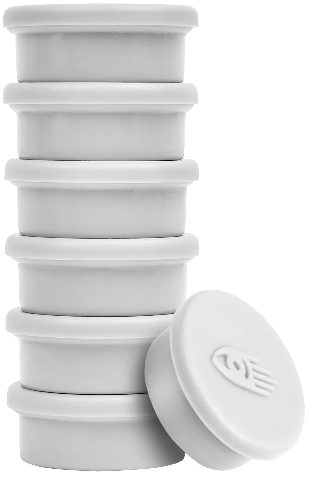 Magneet Legamaster 20mm 250gr wit 8 stuks 4