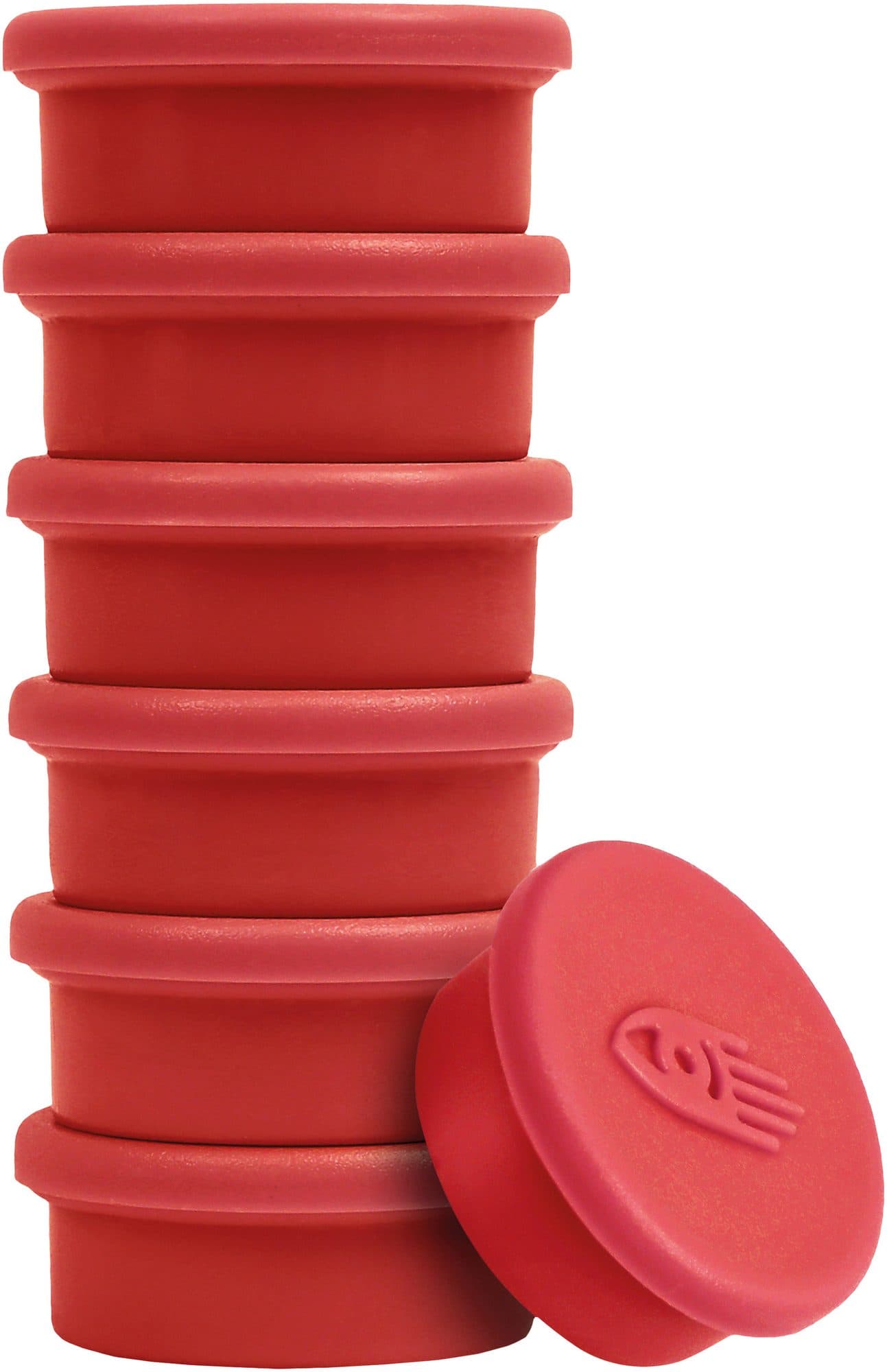 Magneet Legamaster 20mm 250gr rood 8 stuks 4