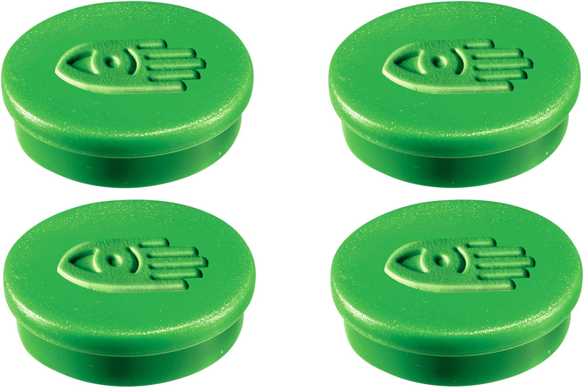 Magneet Legamaster 30mm 850gr groen 4 stuks 2