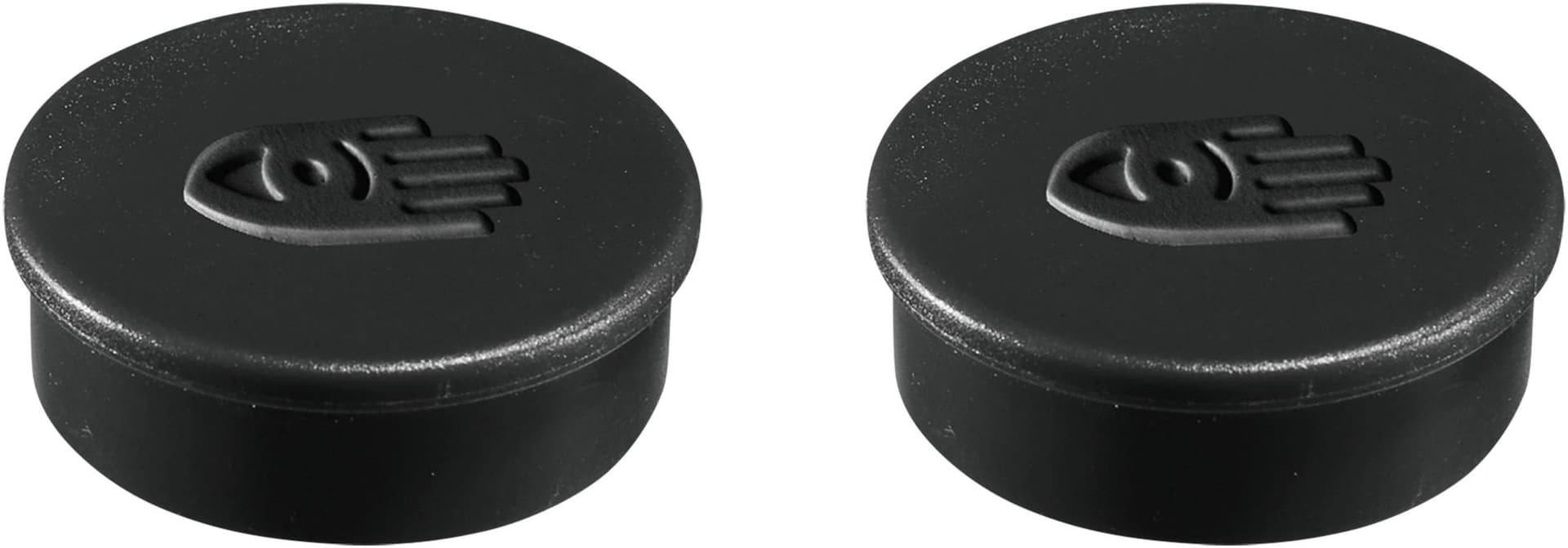 Magneet Legamaster 35mm super 2500gr zwart 2 stuks 2