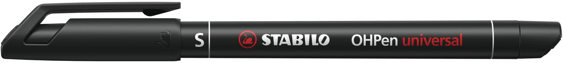 Viltstift STABILO OHpen 841/46 permanent rond superfijn zwart 2