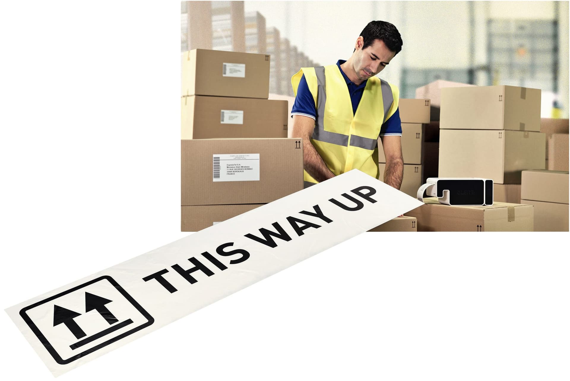 Etiket Leitz icon labelprint papier 88mmx22m wit 2