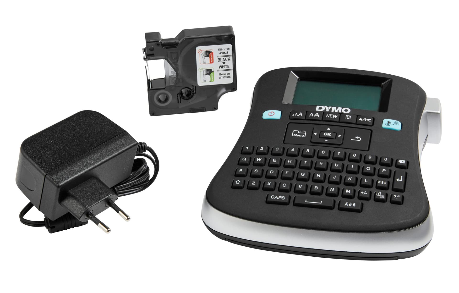 Labelprinter Dymo LabelManager 210D+ draagbaar qwerty 12mm zwart in koffer 4
