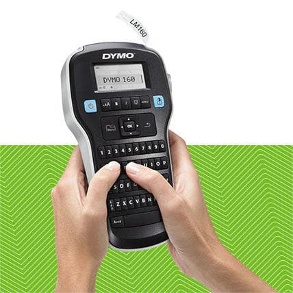 Labelprinter Dymo LabelManager 160 draagbaar qwerty 12mm zwart 6