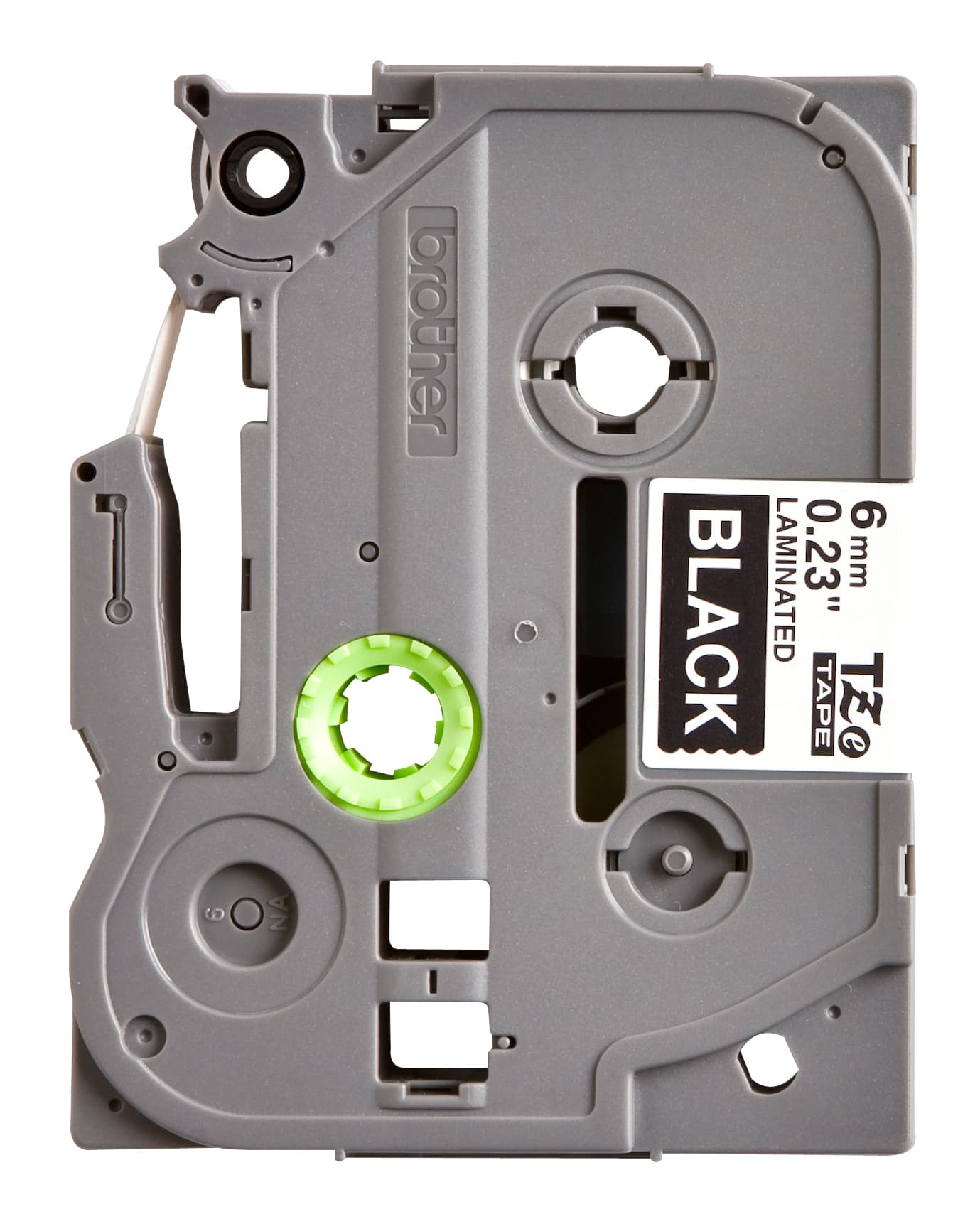 Labeltape Brother P-touch TZe-315 standaard 6mm wit op zwart 2