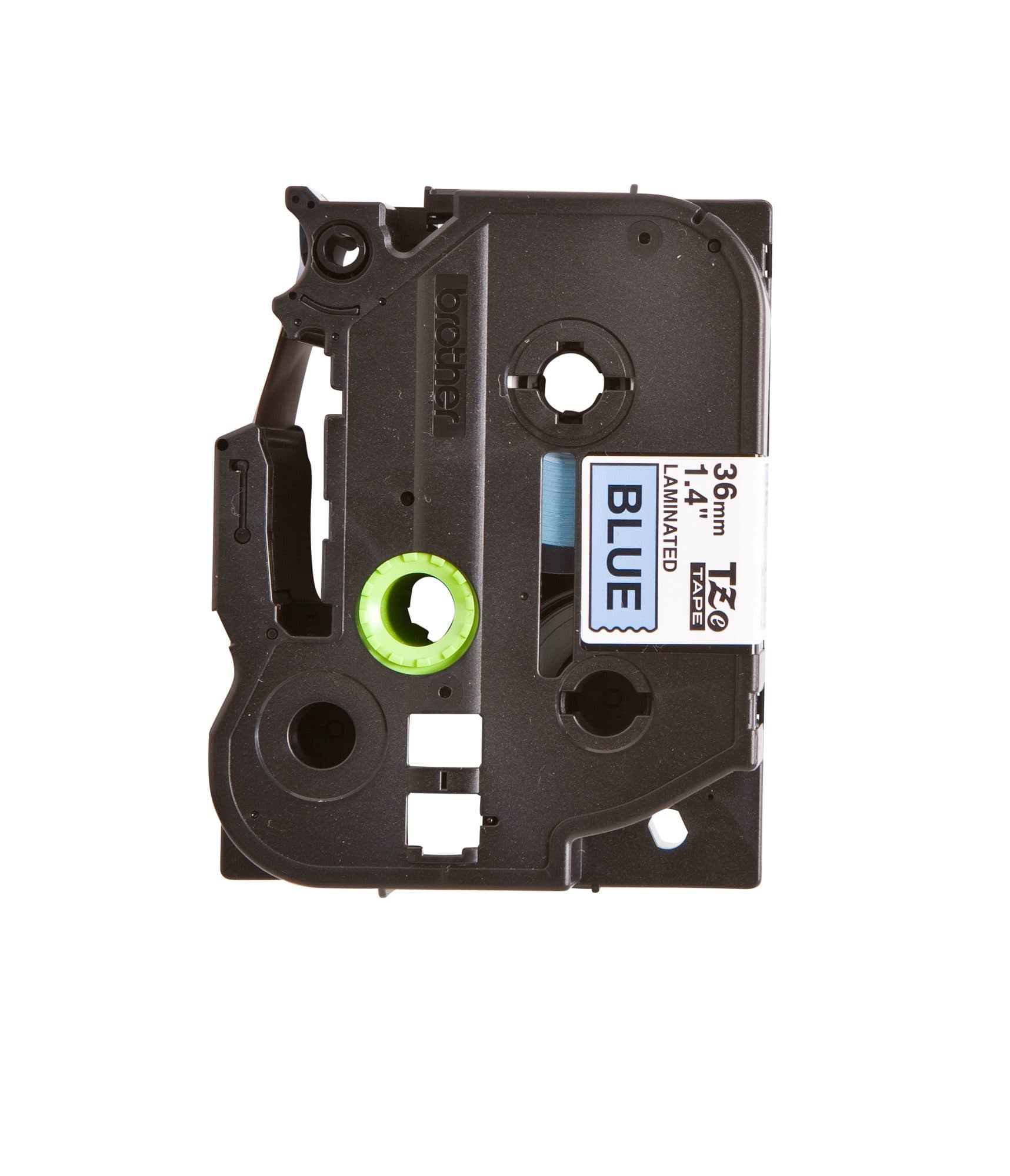 Labeltape Brother P-touch TZe-561 standaard 36mm zwart op blauw 2