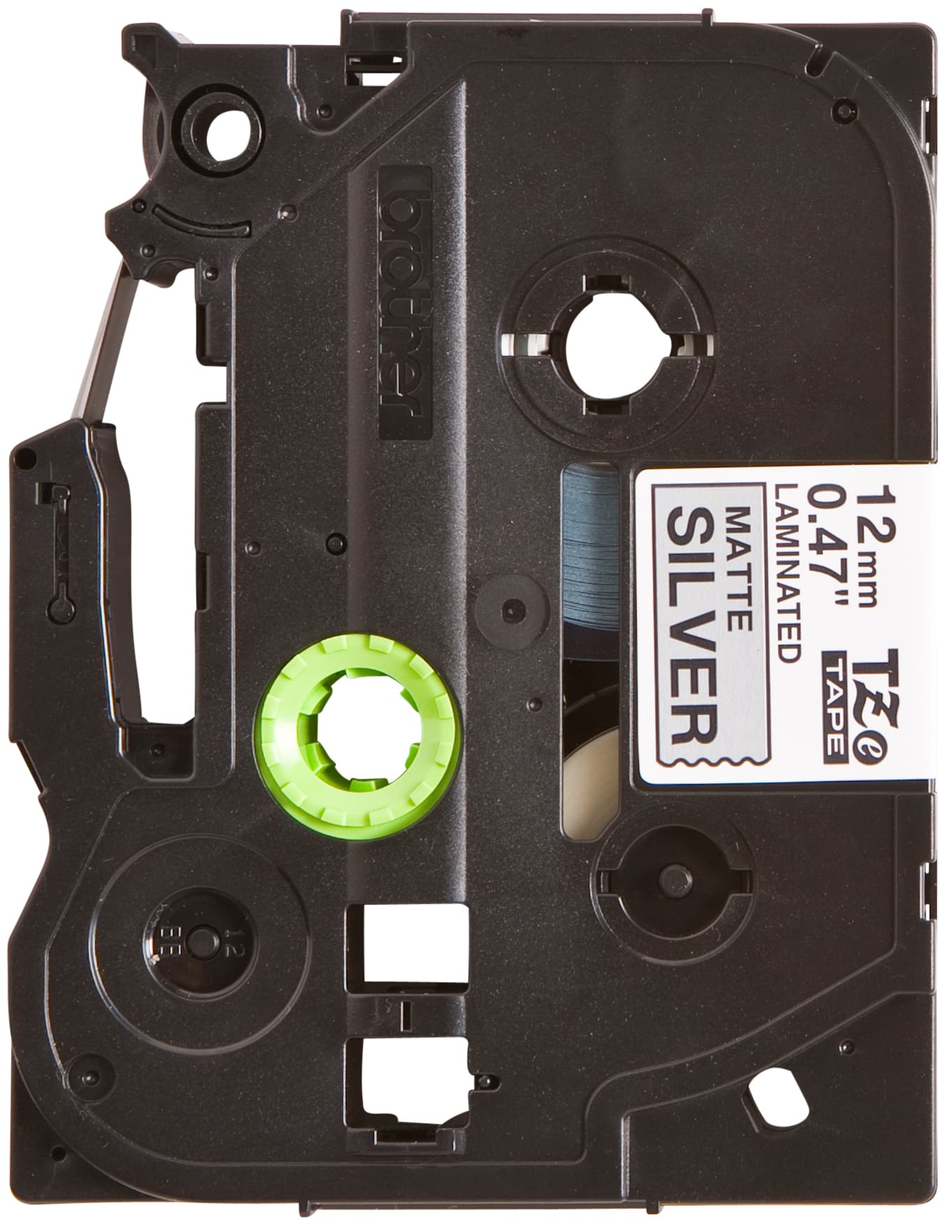 Labeltape Brother P-touch TZe-M931 metallic 12mm zwart op zilver 2