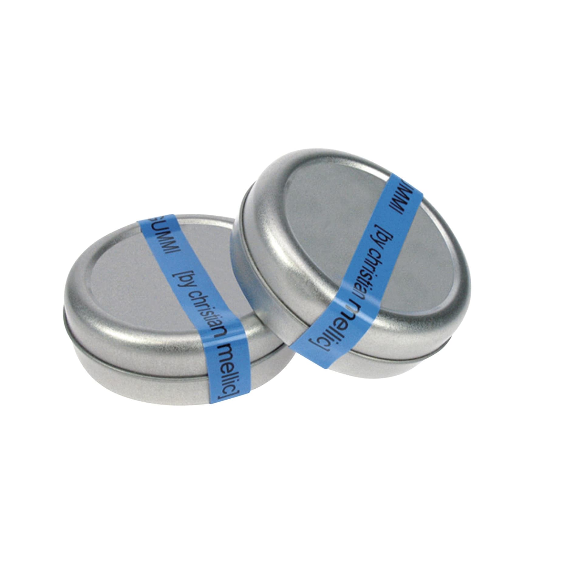 Labeltape Dymo LabelManager D1 polyester 19mm zwart op blauw 7