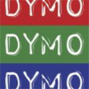 Reliëftape Dymo embossing vinyl 9mm assorti 3 stuks 2