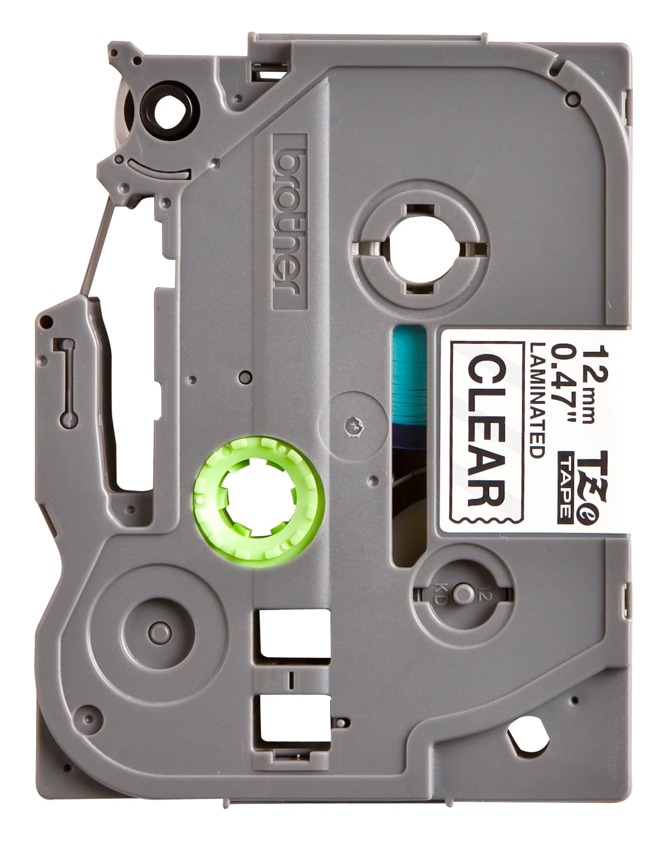 Labeltape Brother P-touch TZe-131 standaard 12mm zwart op transparant 2