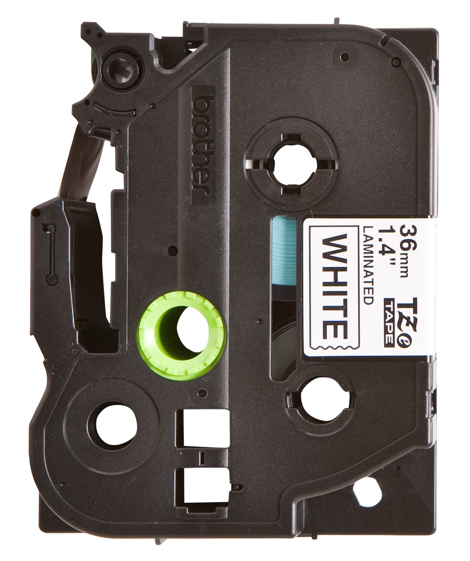 Labeltape Brother P-touch TZe-261 standaard 36mm zwart op wit 2