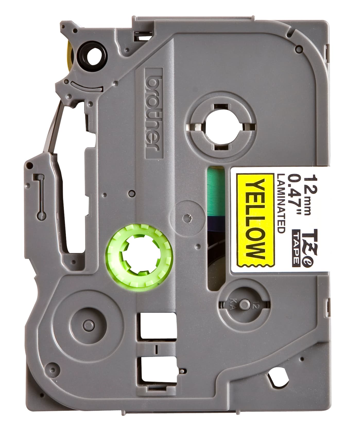 Labeltape Brother P-touch TZe-631 standaard 12mm zwart op geel 2