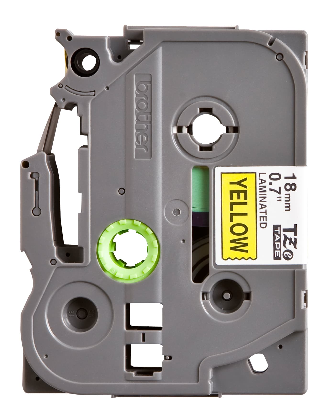 Labeltape Brother P-touch TZe-641 standaard 18mm zwart op geel 2