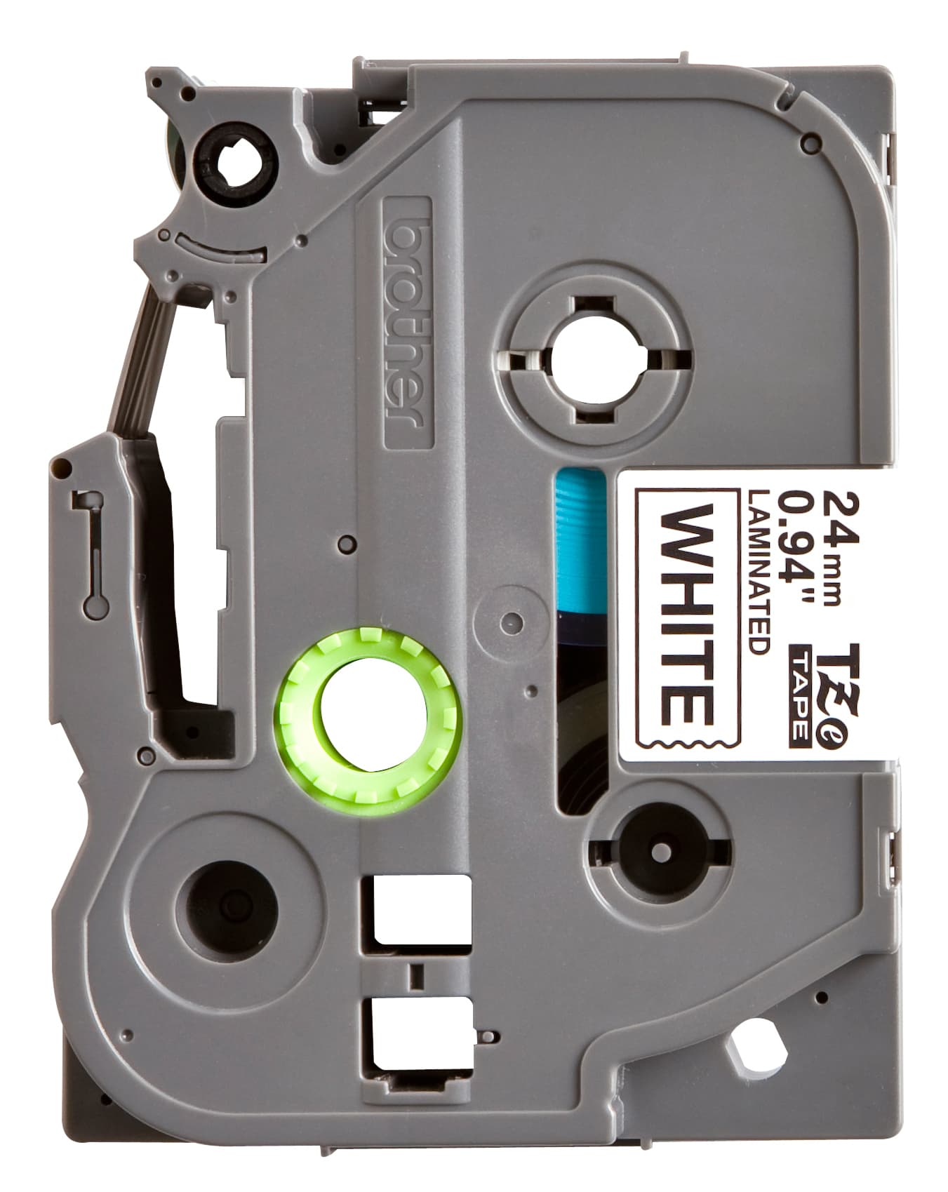 Labeltape Brother P-touch TZe-251 standaard 24mm zwart op wit 2