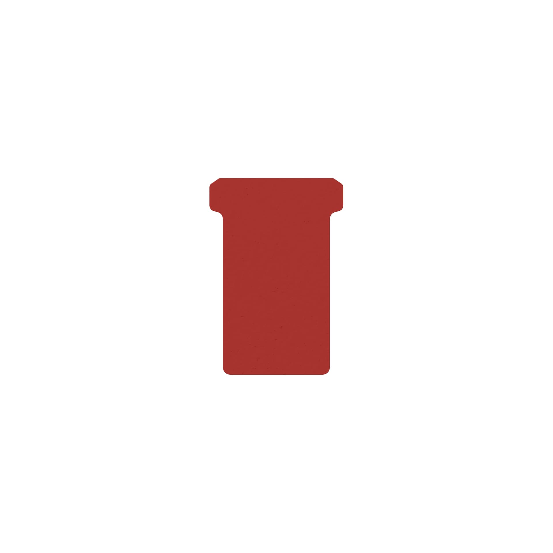 T-kaart Djois formaat 2 48mm rood 100 stuks