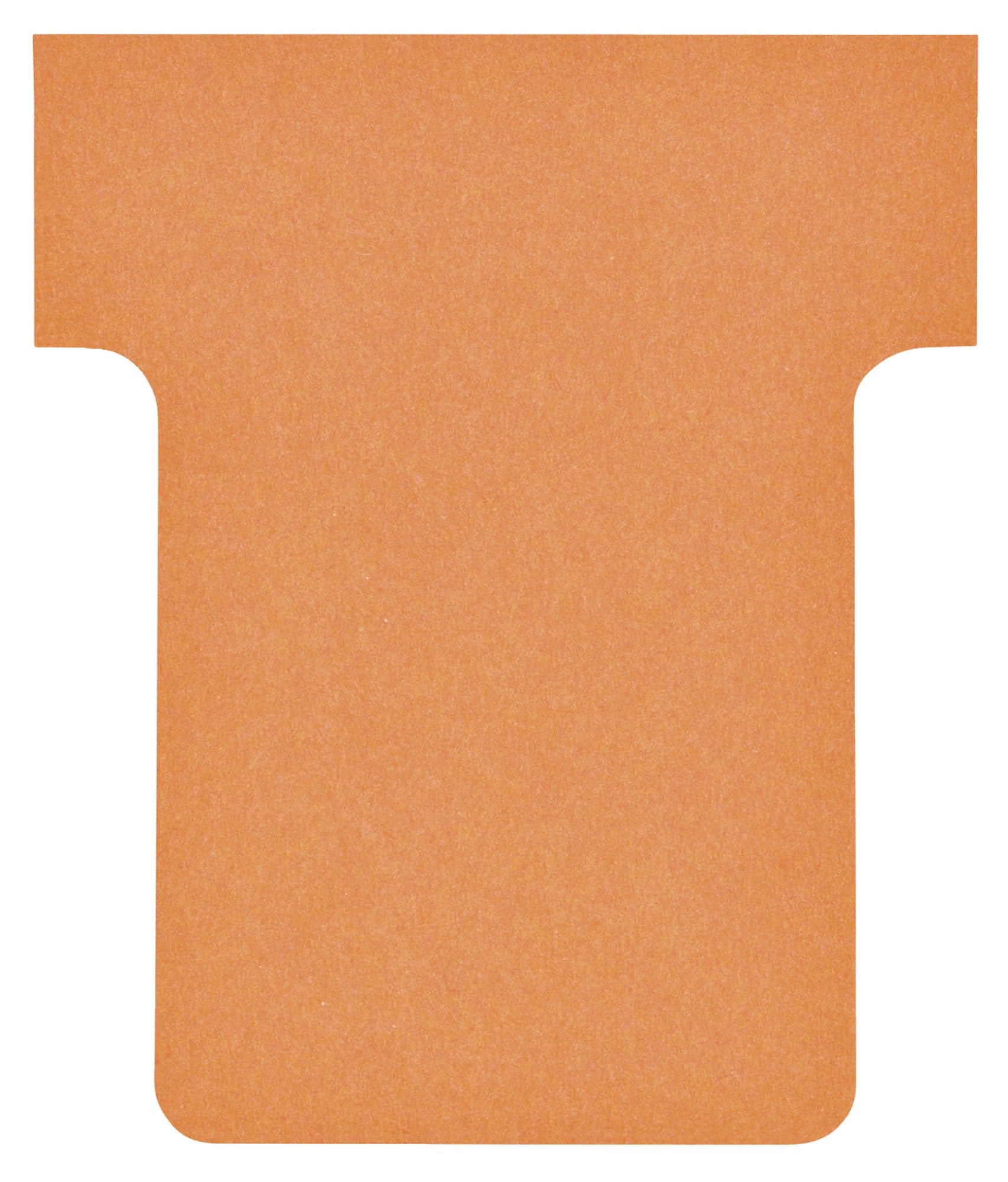 T-kaart Nobo nr 1.5 36mm oranje 100 stuks