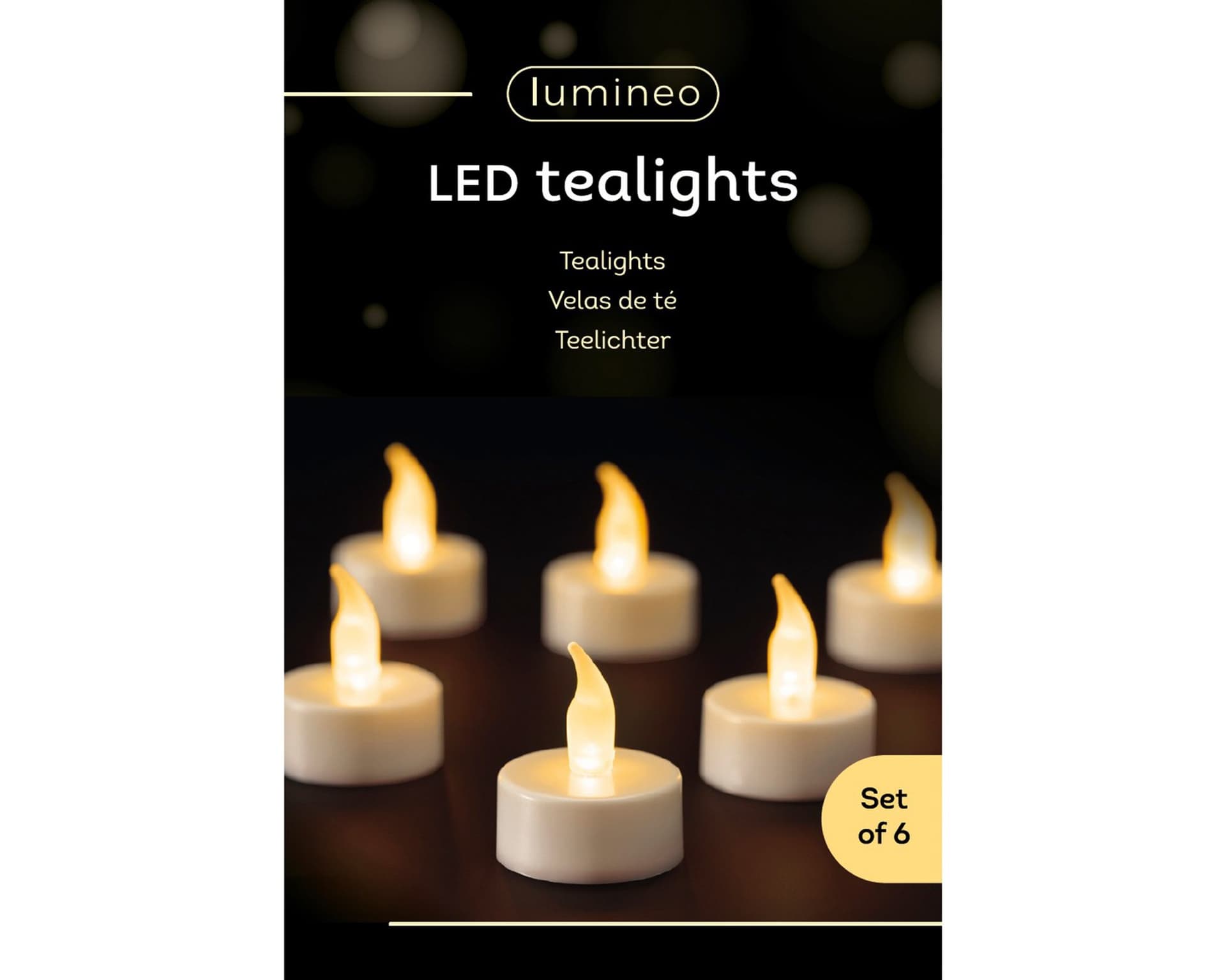 LED theelicht plastic fire flame effect BO binnen