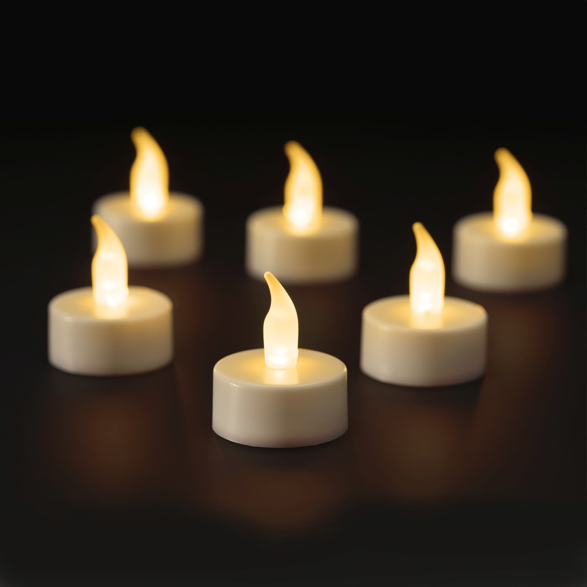 LED theelicht plastic fire flame effect BO binnen 4