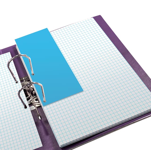 Scheidingsstrook Oxford Duo 240x105mm blauw 60 stuks 3