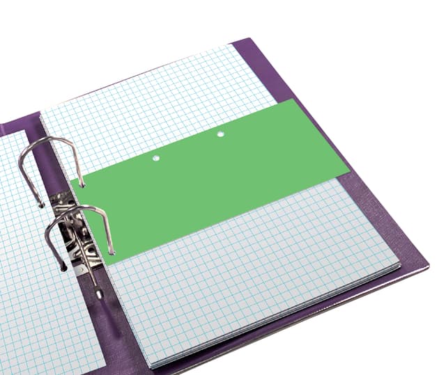Scheidingsstrook Oxford Duo 240x105mm groen 60 stuks 2