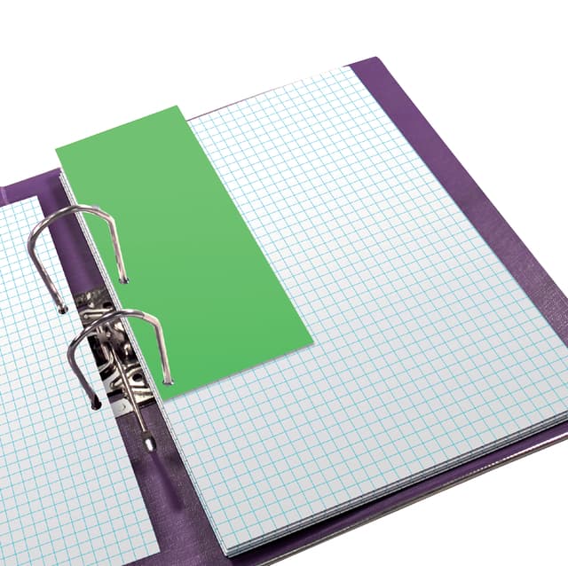 Scheidingsstrook Oxford Duo 240x105mm groen 60 stuks 3