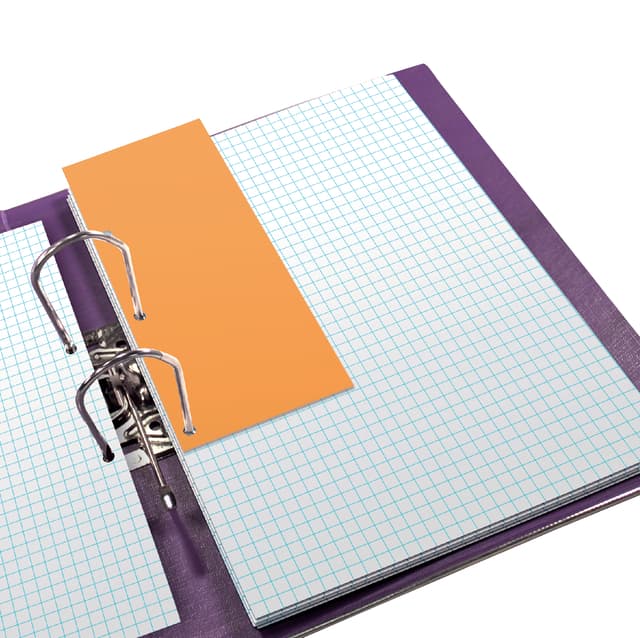 Scheidingsstrook Oxford duo 240x105mm oranje 60 stuks 3