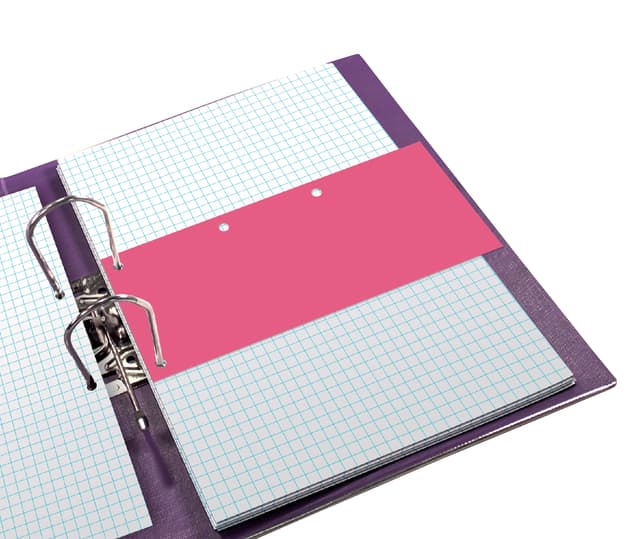 Scheidingsstrook Oxford duo 240x105mm roze 60 stuks 2