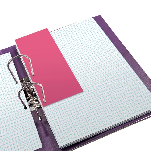 Scheidingsstrook Oxford duo 240x105mm roze 60 stuks 3
