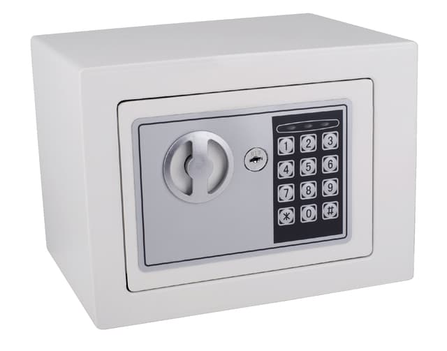 Kluis Pavo mini elektronisch 230x170x170mm wit