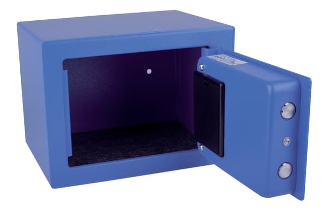 Kluis Pavo mini elektronisch 230x170x170mm blauw 3