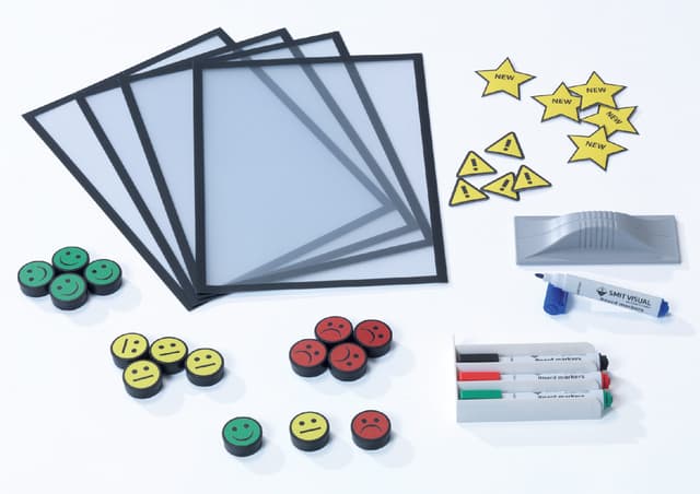 Verbeterbord + starterkit visual management 90x120cm 2
