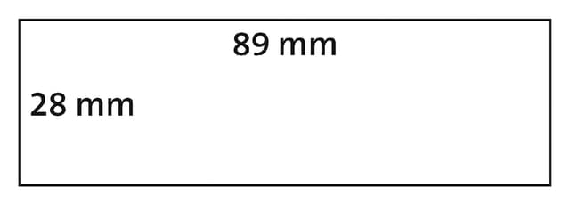Etiket Dymo LabelWriter adressering 28x89mm 24 rollen á 130 stuks wit 14