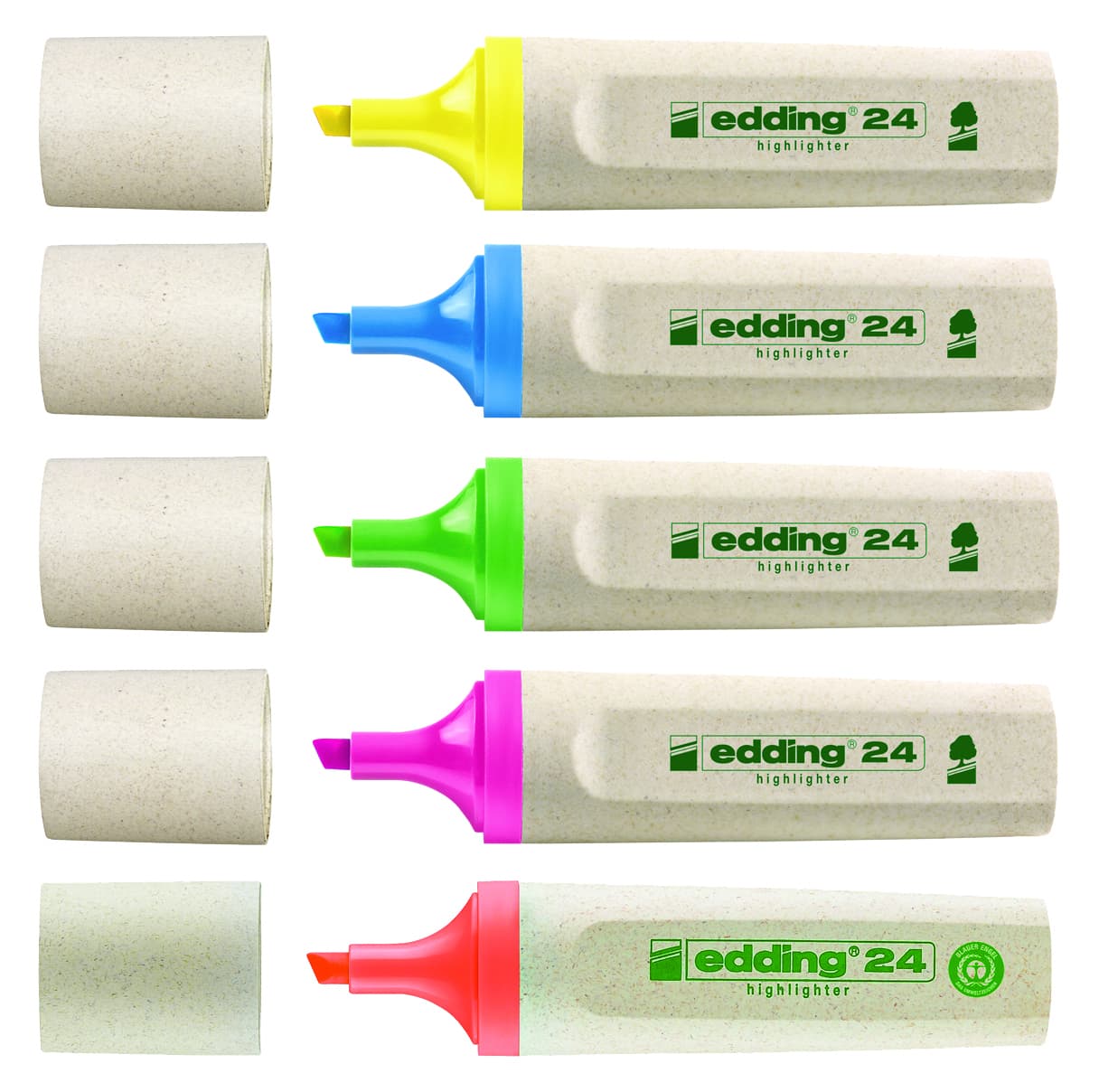 Markeerstift edding 24 EcoLine roze 2
