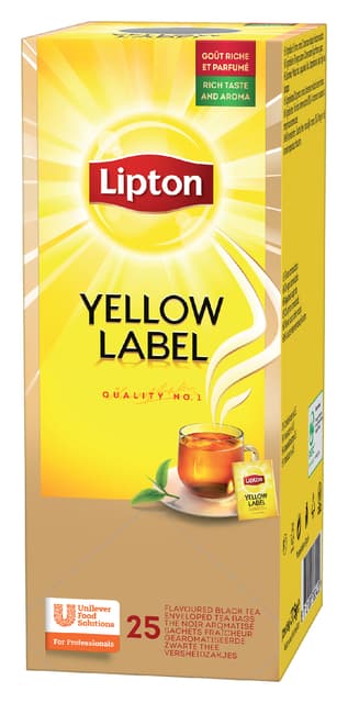 Thee Lipton yellow label 25x1.5gr 2