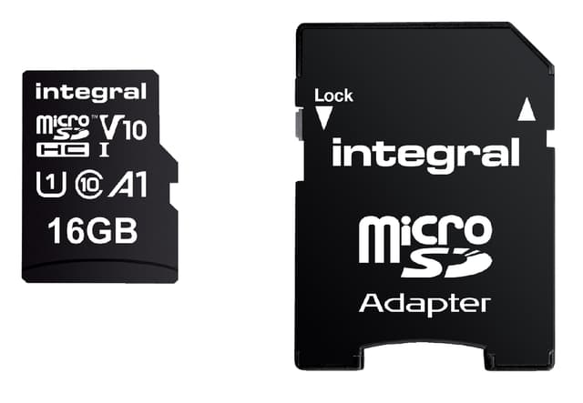 Geheugenkaart Integral microSDHC V10 16GB 2