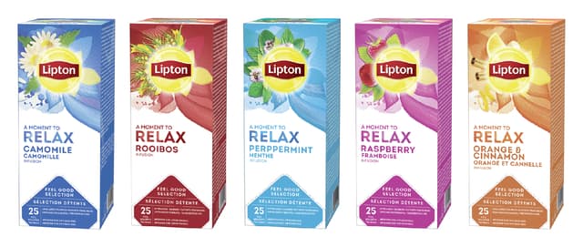 Thee Lipton Relax rooibos 25x1.5gr 2