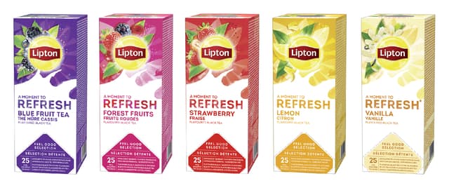 Thee Lipton Refresh lemon 25x1.5gr 2