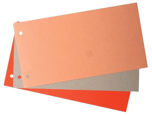 Scheidingsstrook Quantore 230x120mm chamois 250 stuks 2