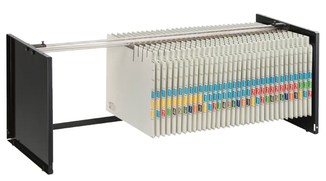 Archief-unit Jalema 1050mm tbv laterale hangmappen zwart 2