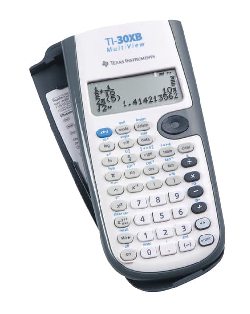 Rekenmachine TI-30XB multiview 2